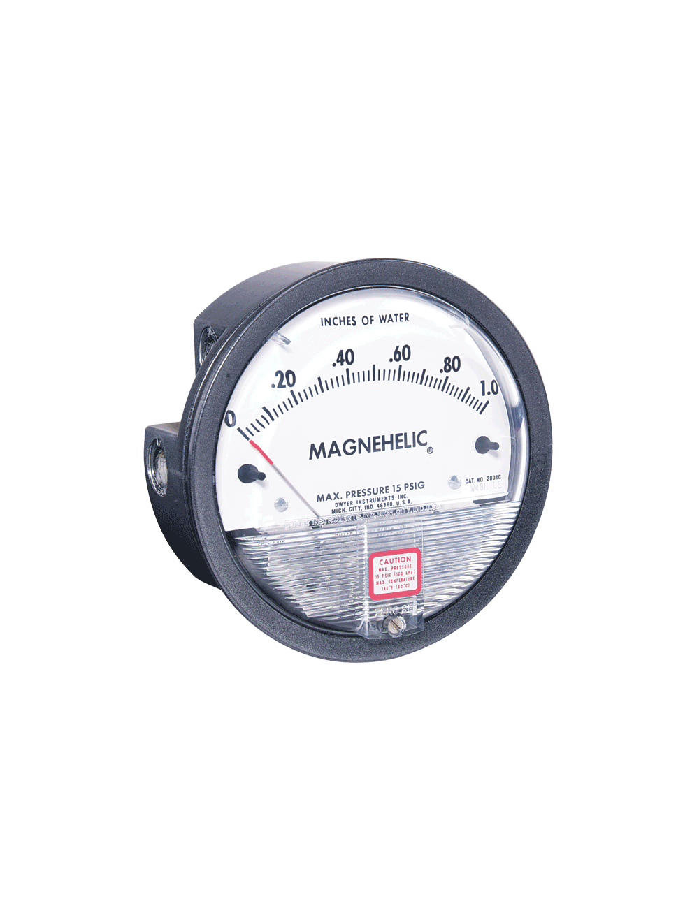 2080 MAGNEHELIC GAUGE, RANGE 0-80" WC