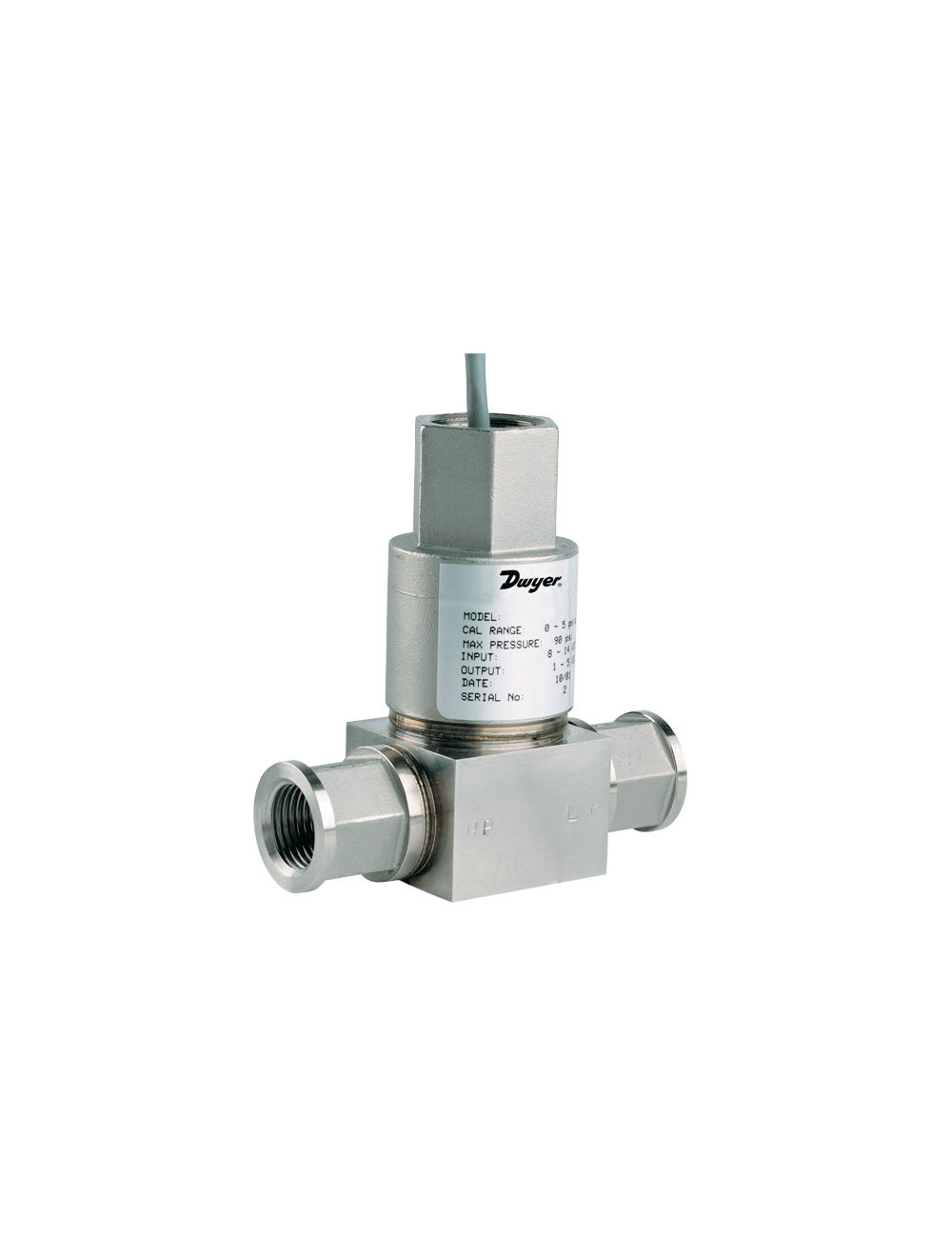 636D-2 DWYER 30# DIFFERENTIAL PRESSURE TRANSMITTER