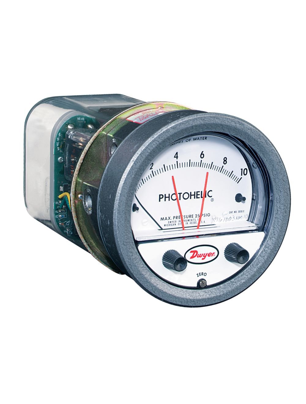 A3020 DWYER PHOTOHELIC GAGE 20^W.C.