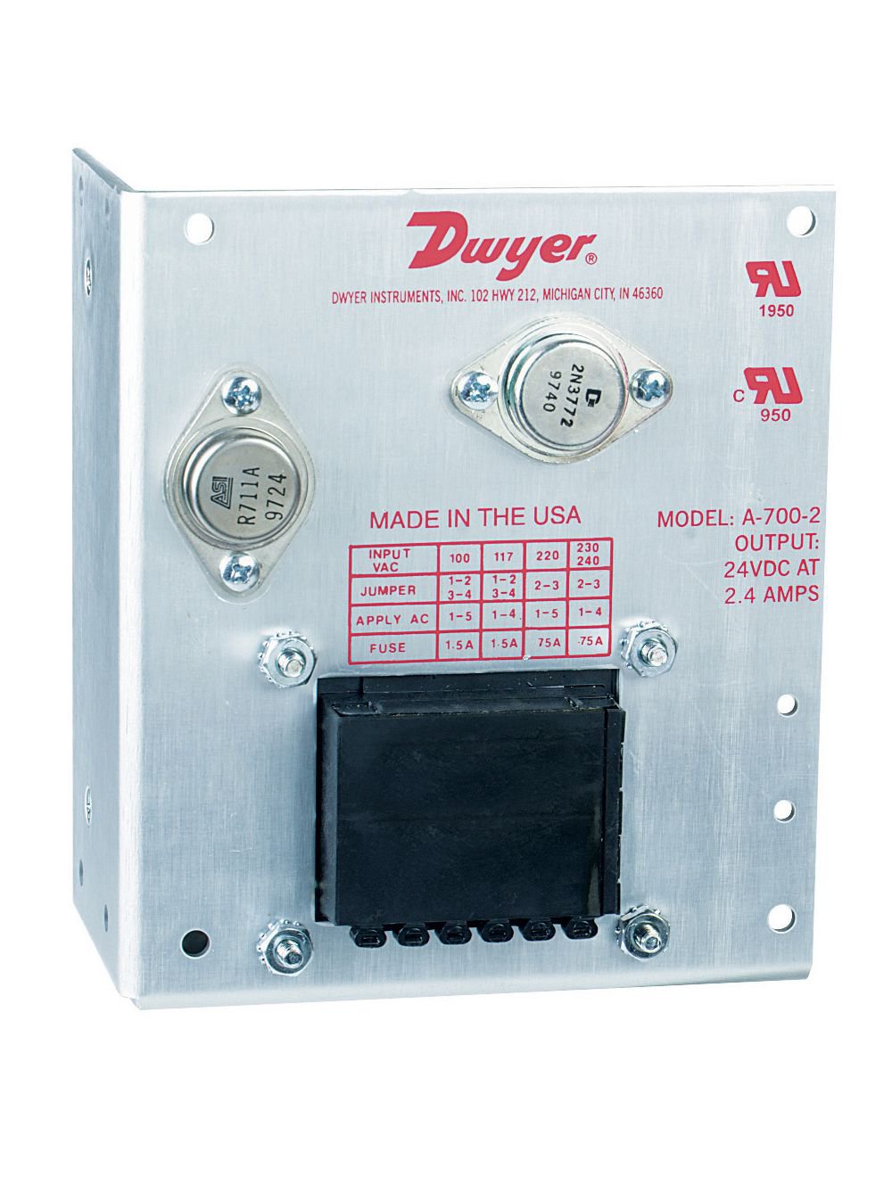 A-700 DWYER POWER SUPPLY