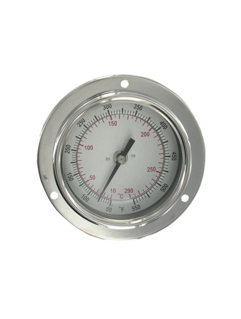 BTPM24041 DWYER PANEL MOUNT BIMETAL STEM THERMOMETER, RANGE -40 TO 160F, 4" STEM. SERIES BTPM
