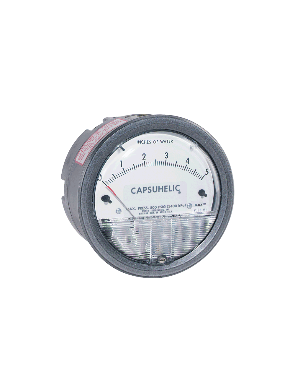 4025 DWYER-INSTR 4025 CAPSUHELIC GAGE
