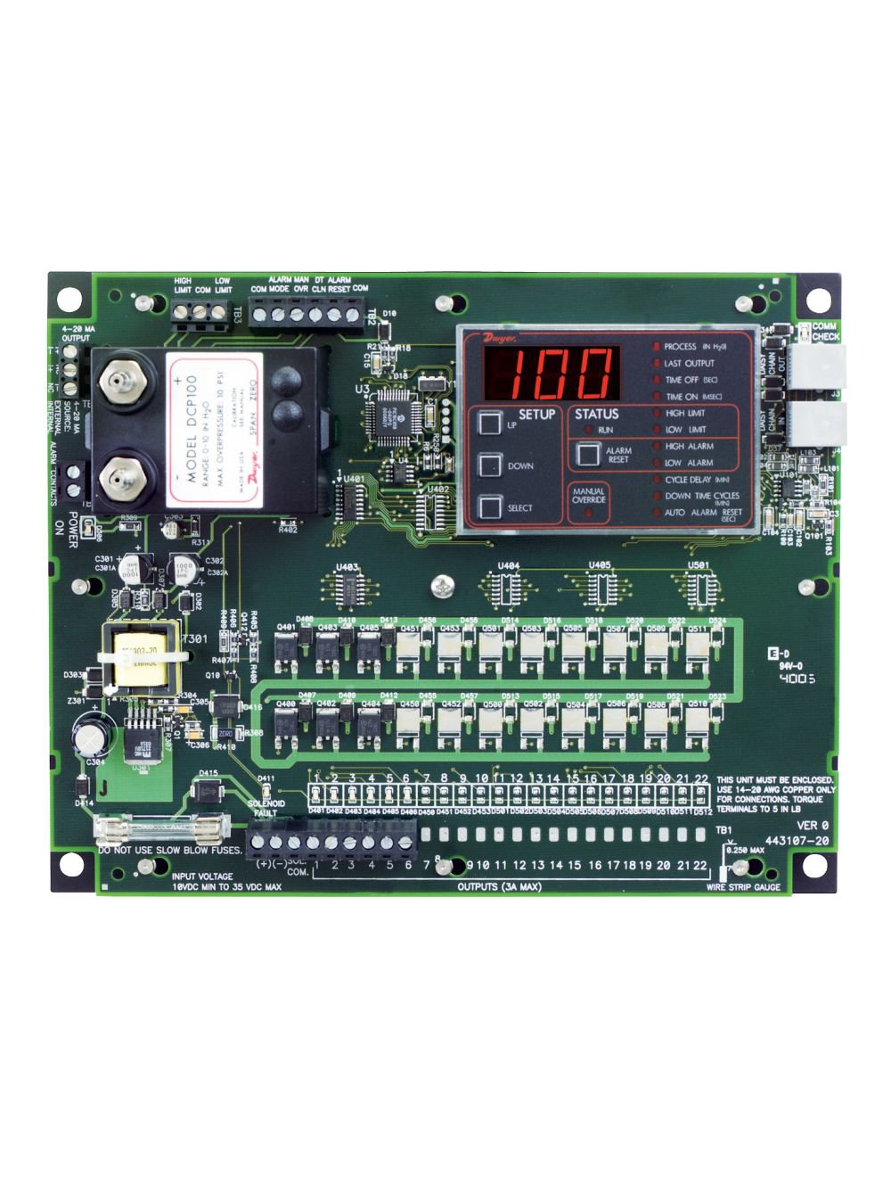 DCT1010DC DWYER-INSTR FINAL ASSY