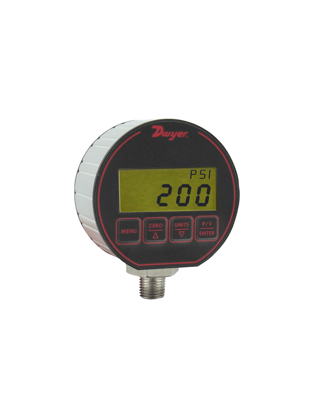 DPG-211 DIGITAL PRESSURE GAGE 3-IN-1: GAGE, TRANSMITTER & SWITCH, RANGE 0-5000 PSI
