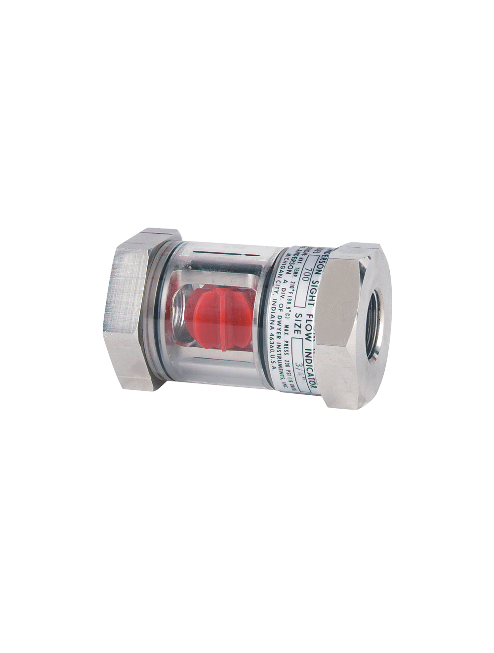 SFI-700-1 DWYER 1" SIGHT FLOW INDICATOR