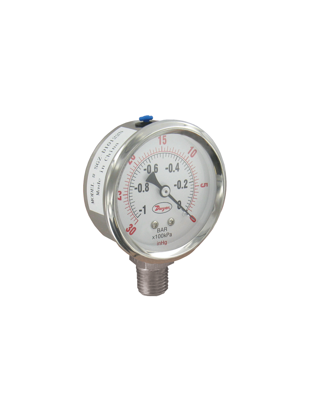 SGZ-D10542N 2.5" INDUSTRIAL PRESSURE GAGE