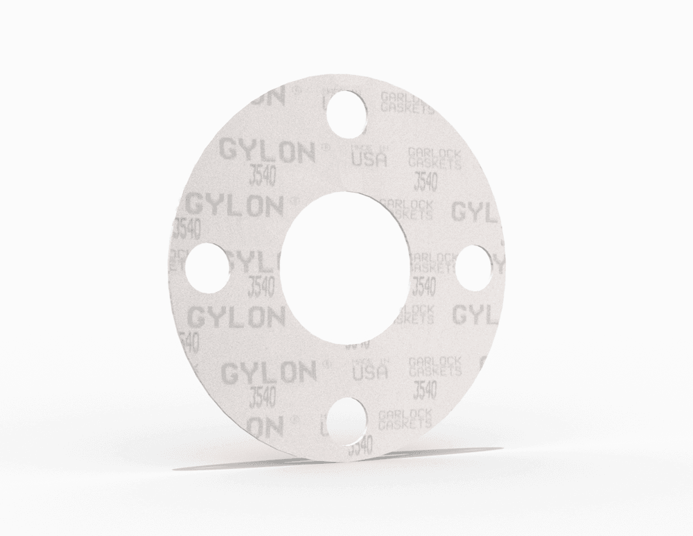 3 3540 150 LB 1/8 WHITE GYLON FF GSKT GARLOCK 37040-5103