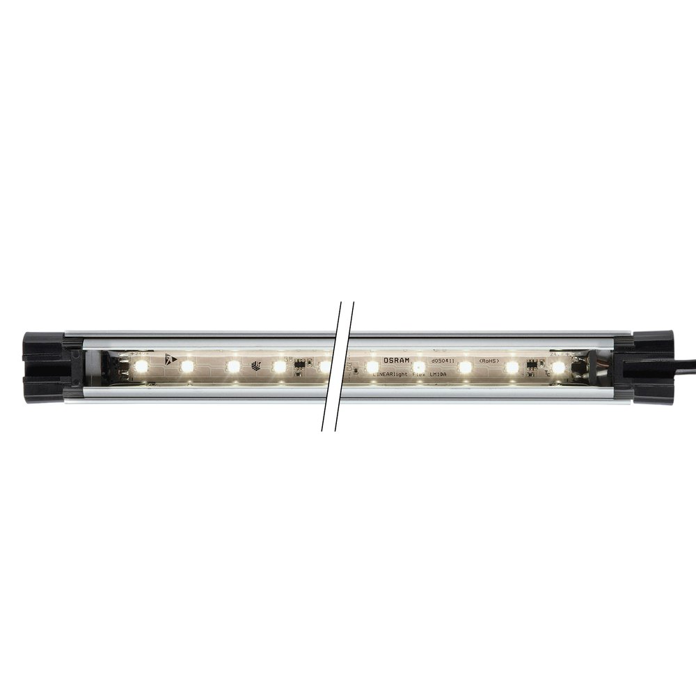 112544001-00011081 WALDMANN SLIM LED, 7W, 23-25V DC, ADJUSTABLE, CLEAR LENS (13.2IN)