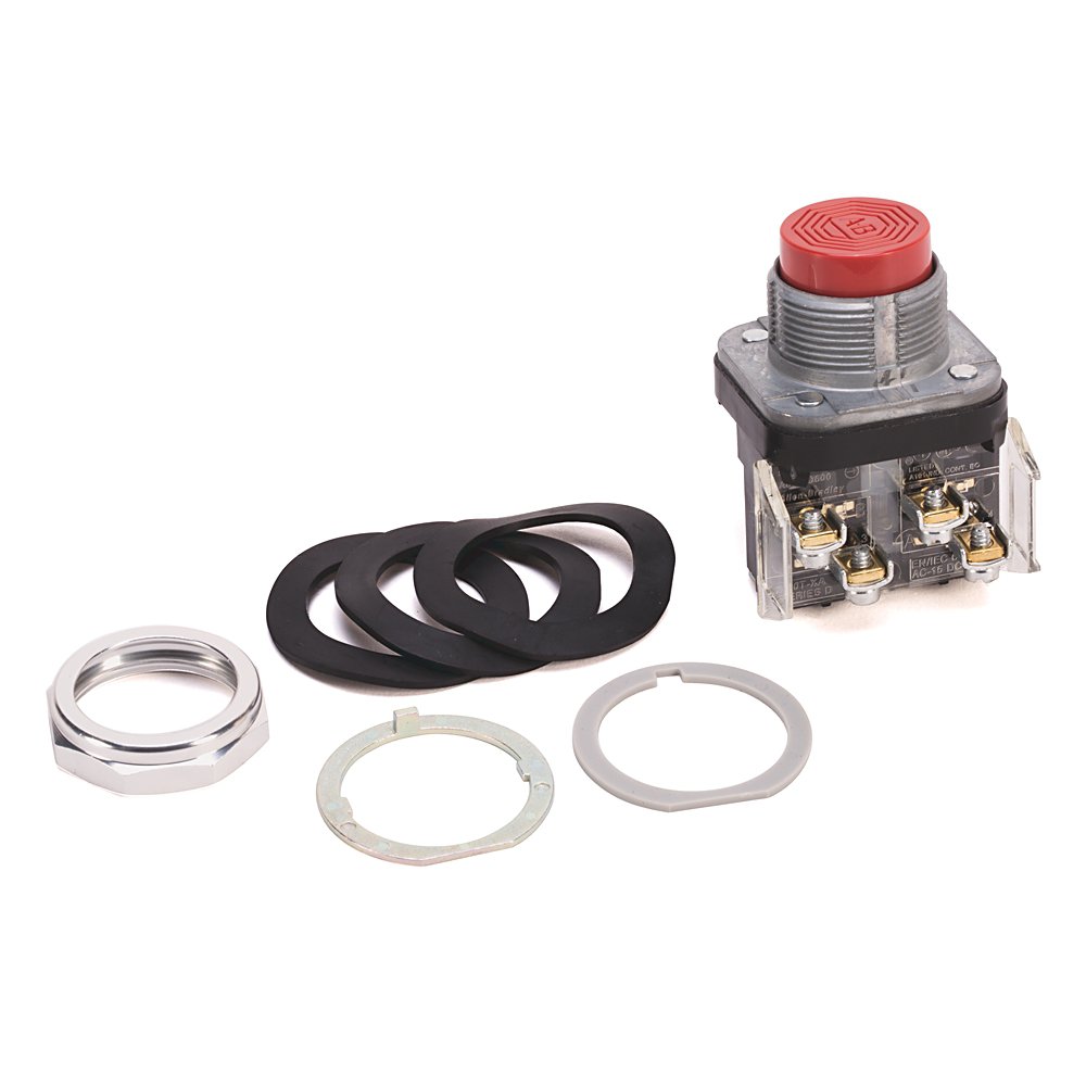800T-B1A AB PUSH BUTTON GREEN EXT