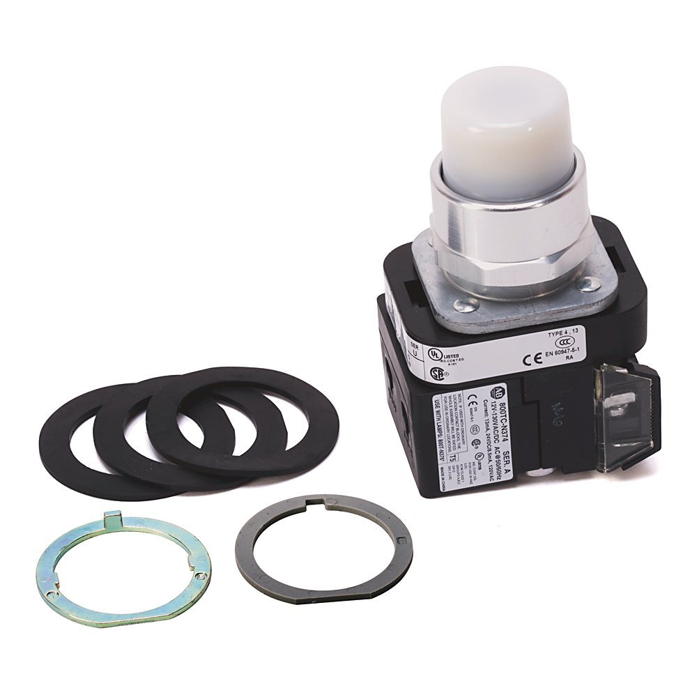 800TC-QBH2W AB 30MM PUSH BUTTON