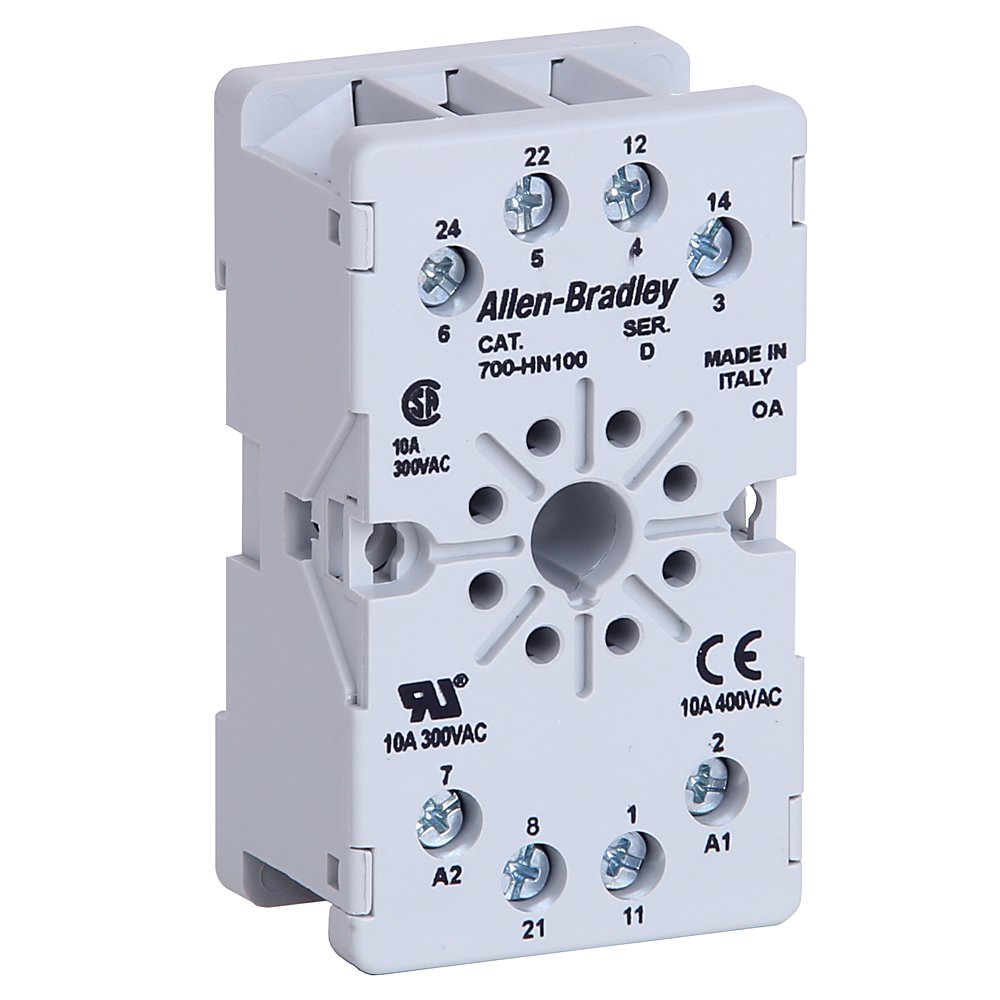 700-HN100 AB 8PIN BASE SOCKET