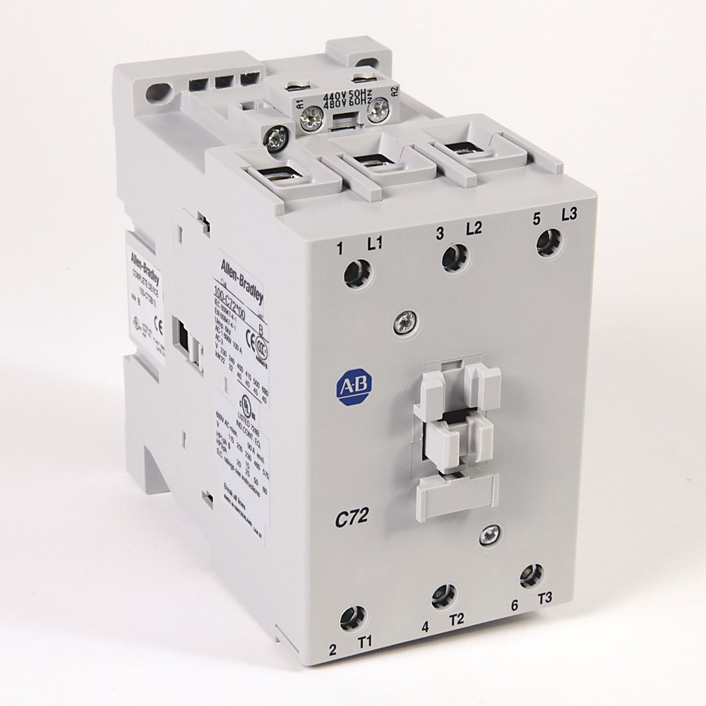 100-C72DJ10 AB 3P 72A CONTACTOR