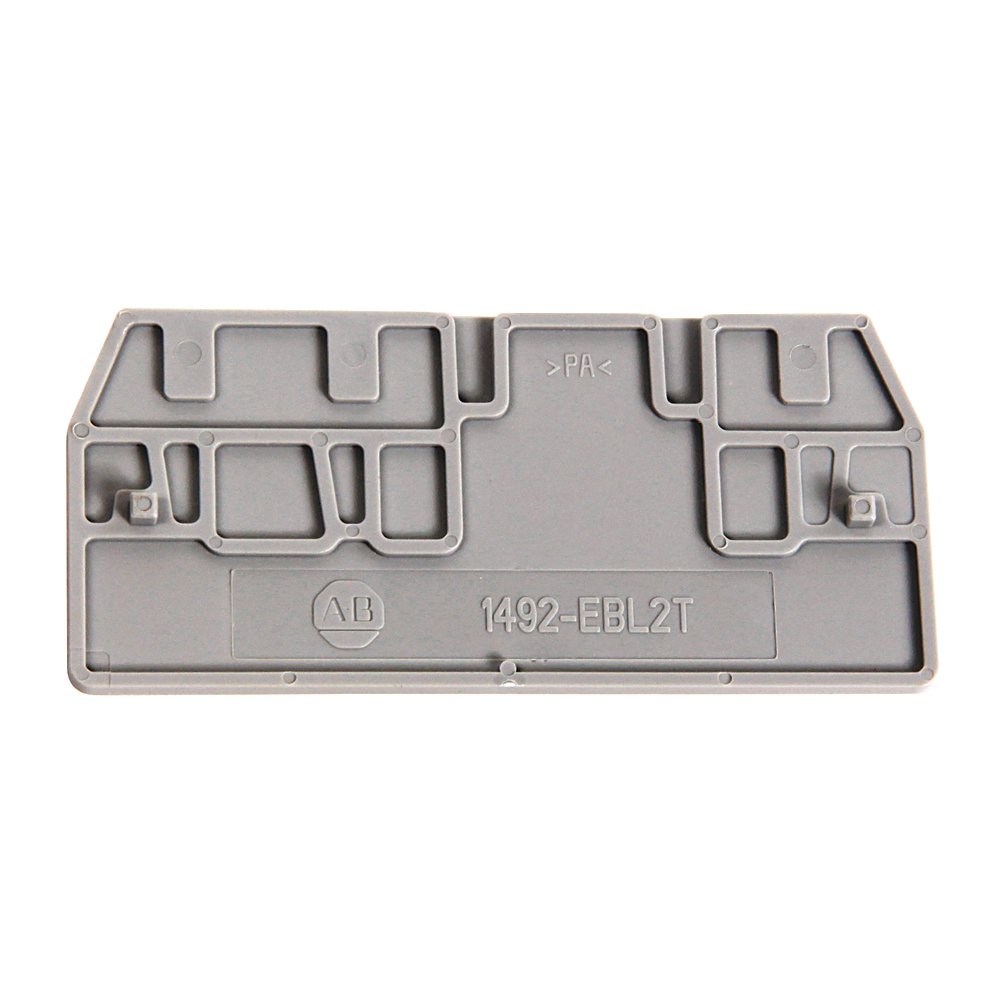 1492-EBL2T AB END BARRIER GRAY