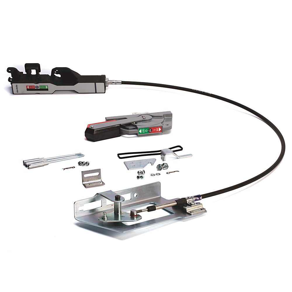 140G-H-FMX10 AB 10 FT. FLEX CABLE OPERATOR KIT H-FRAME PAINTED METAL HANDLE