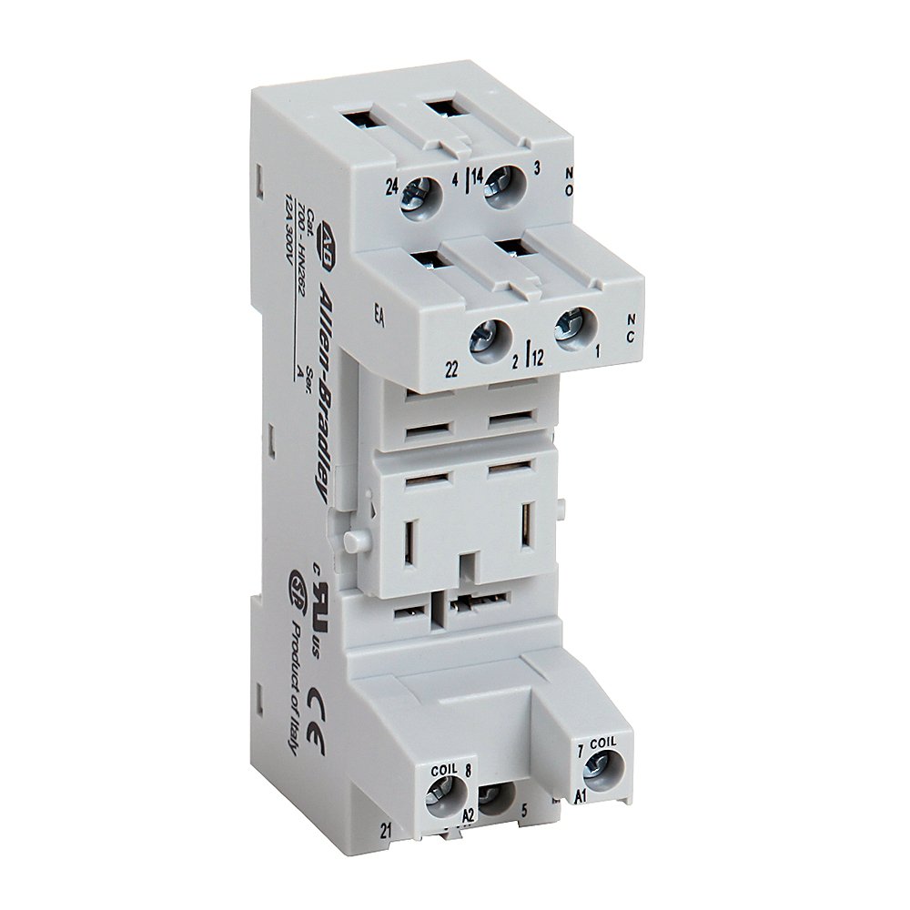 700-HN262 AB 2 POLE RELAY SOCKET
