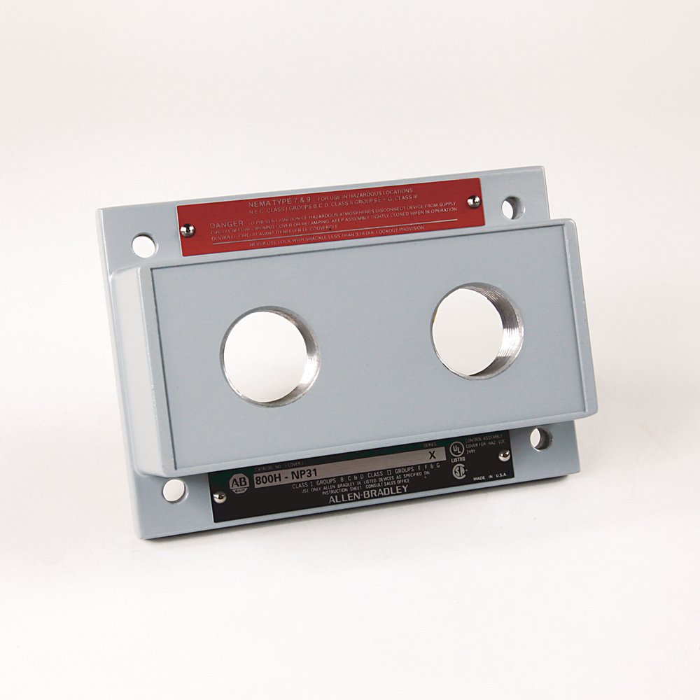 800H-NP31 AB 2 HOLE PB COVER