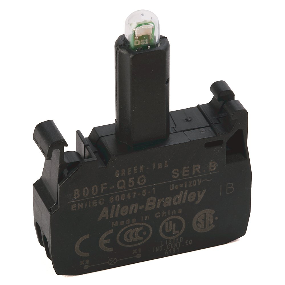 800F-Q5G AB GREEN LED