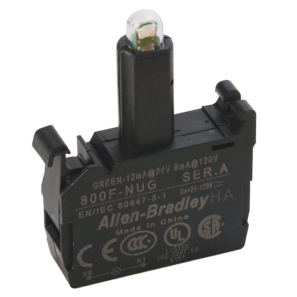 800F-NUG AB 800F-NUG 24-120V GREEN