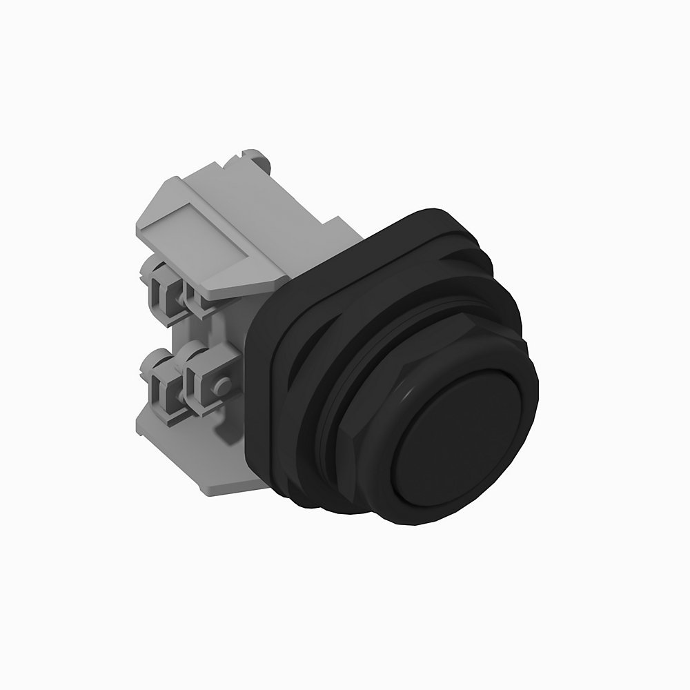800H-AR2A AB BLACK PUSHBUTTON