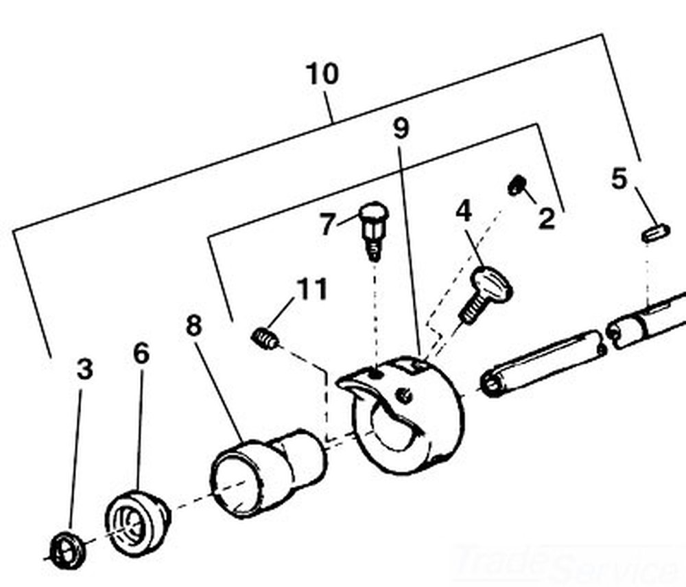 59760 RIDGE BRACKET ADAPTOR 18A