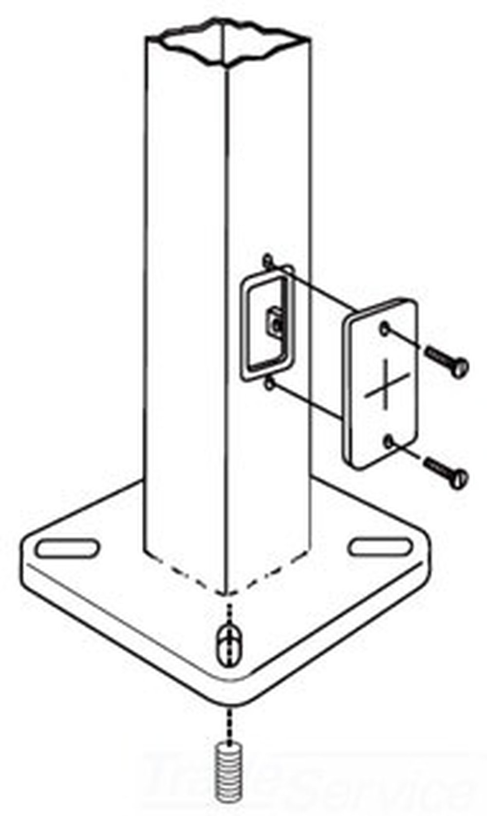 AB18-0 LITHONIA SET OF 4-3/4X 18X 3