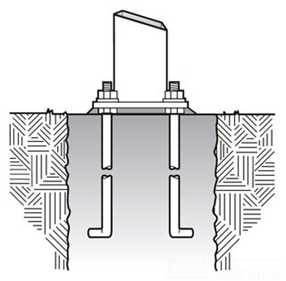 ABSSS-4G LITHONIA ANCHOR BOLTS AND