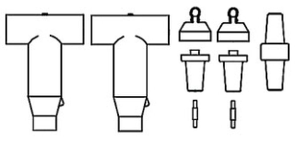 K655L2 T-B 2 WAY SPLICE