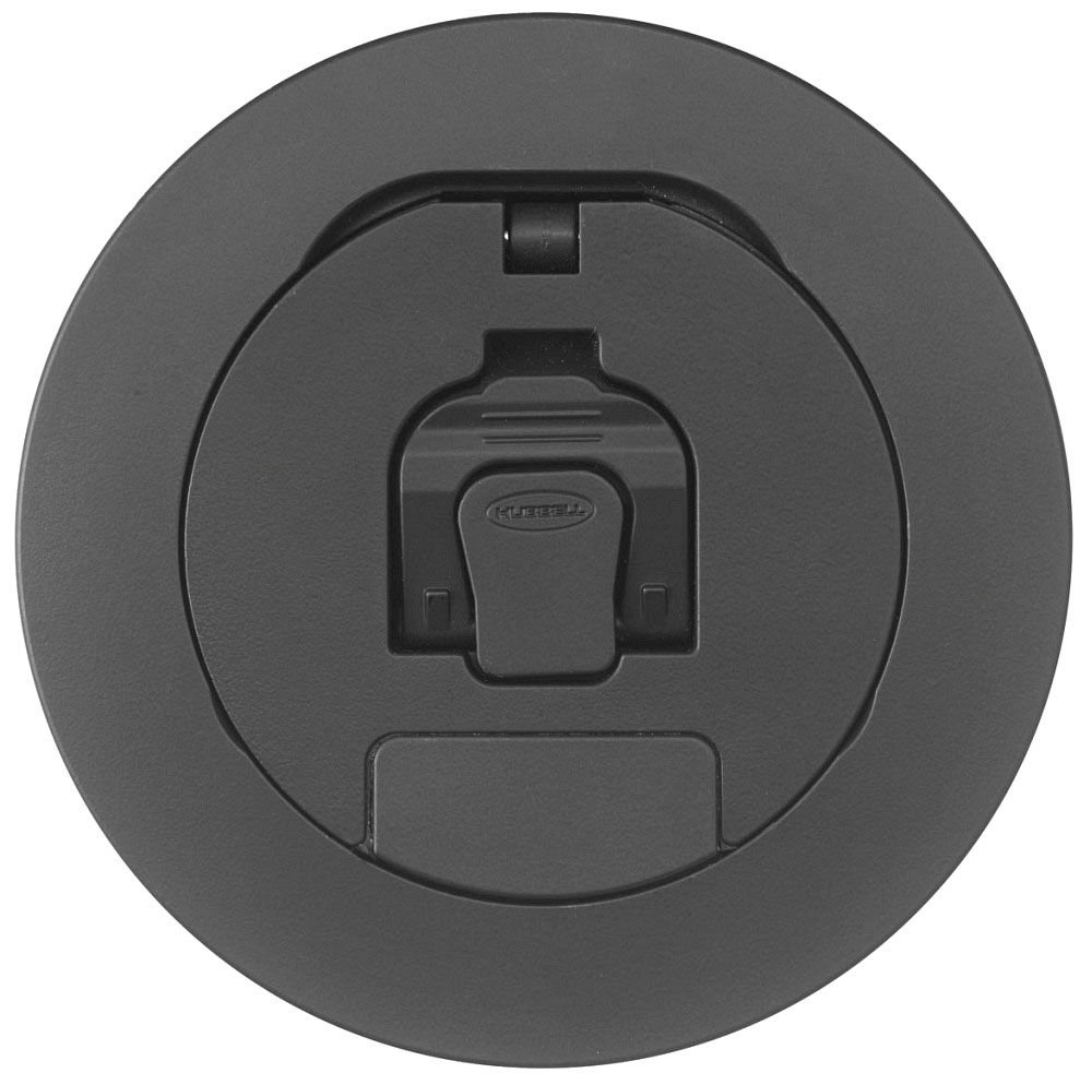 S1R4CVRBLK HUBBELL S1R 4 COVER