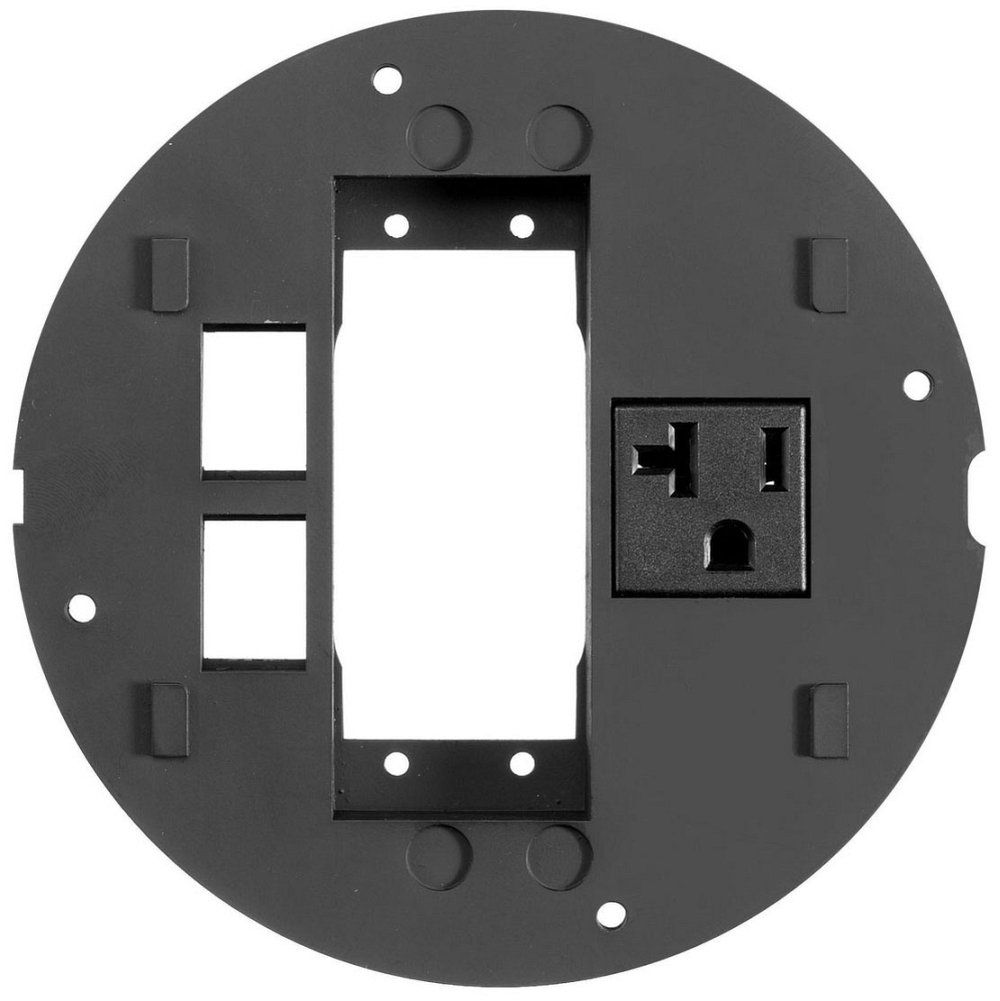 S1SPEXT4 HUBBELL SYSTEMONE SUBPLATE, EXT 2 AAP W/ 20A DUP