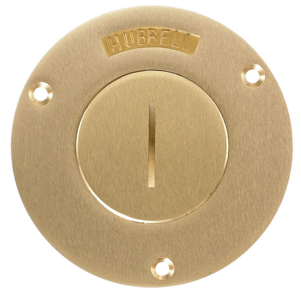 S2925 HUB SINGLE RCPT FLOORBOX