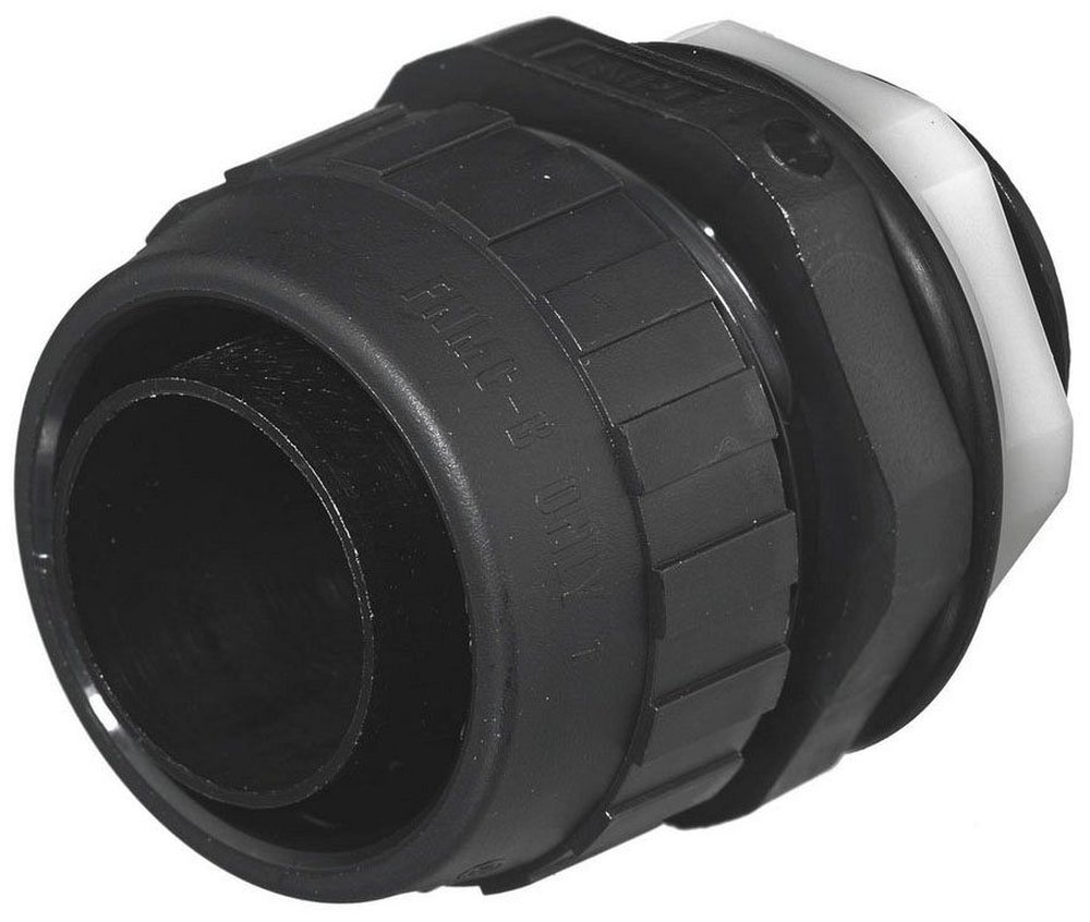 P100N-BK-A 1IN STR CRDCONN