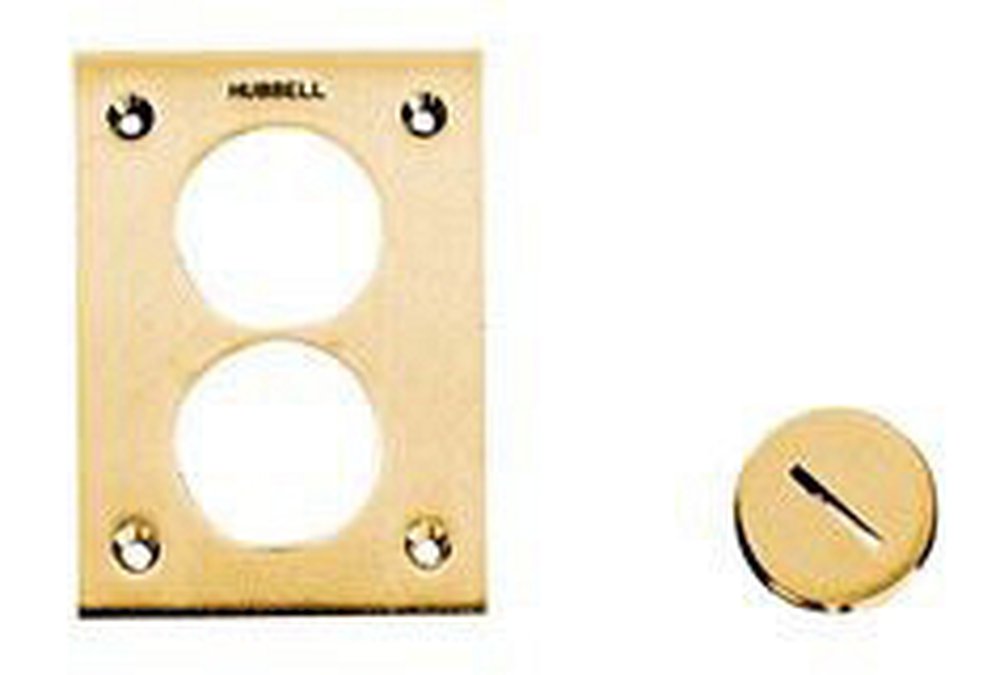 S5020 HUBBELL BRASS 2-1/8 FLUSH