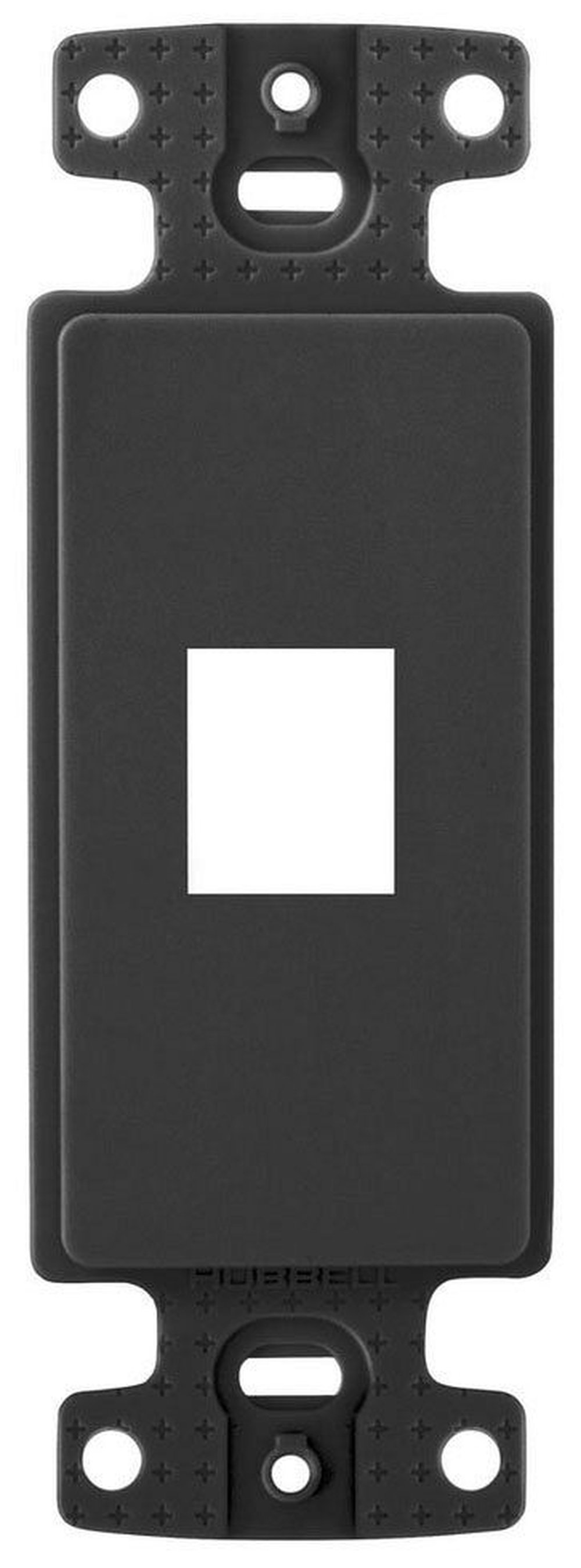 NS611BK HUBBELL 1PORT WALLPLATE
