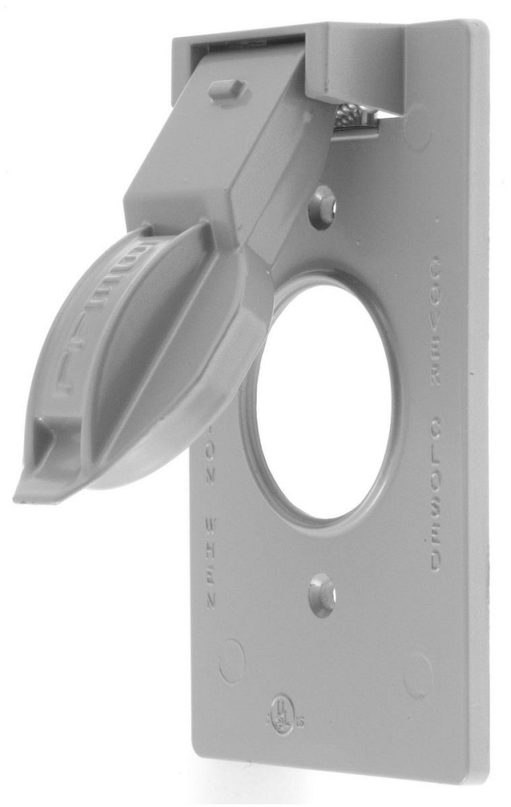 RW51550 HUBBELL WP COVER 1G VERT