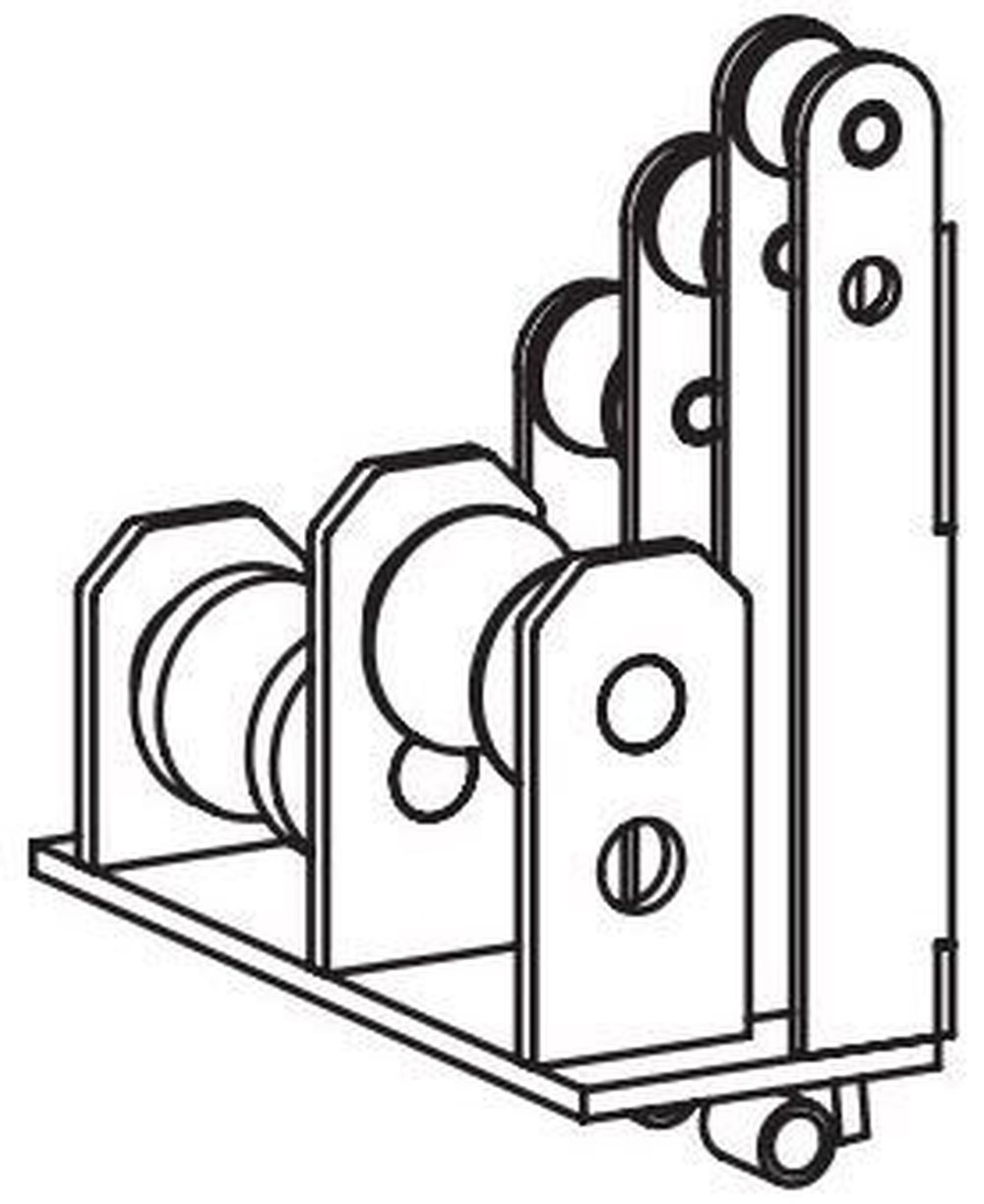 02549 GREENLEE SUPPORT UNIT 1/2^ -