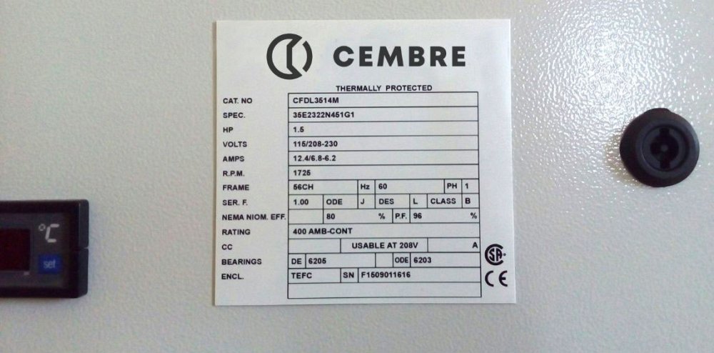 4117549 CEMBRE PLATE MG2-VRT-A