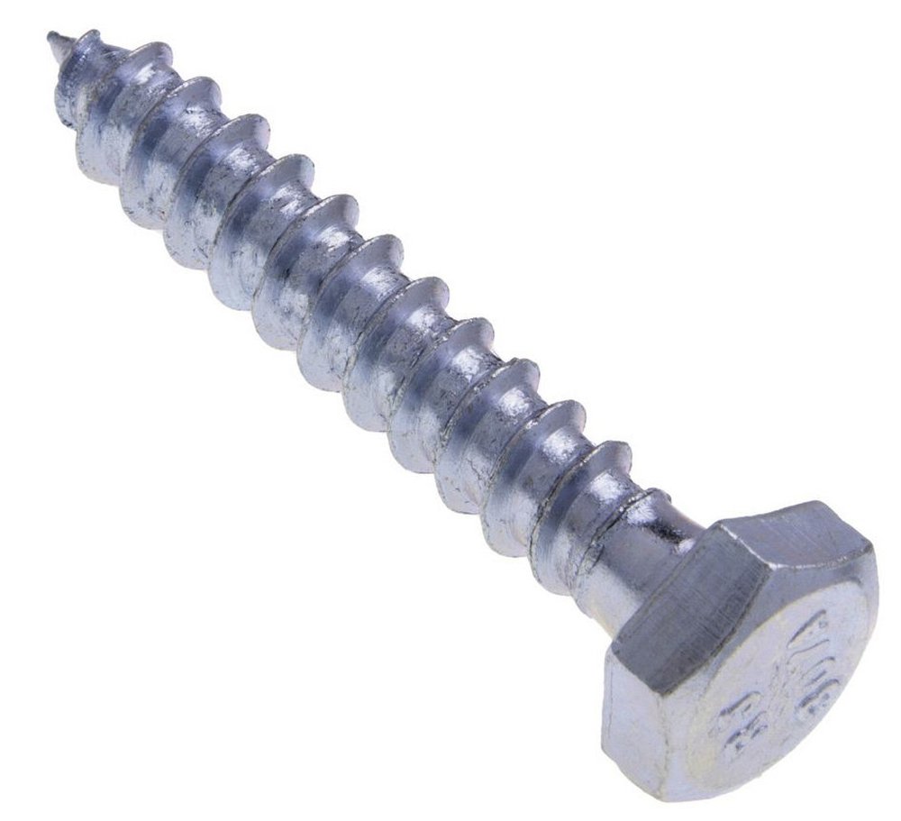 JBLS1 METALLIC 1/4 X 1-1/2 HEX LAG