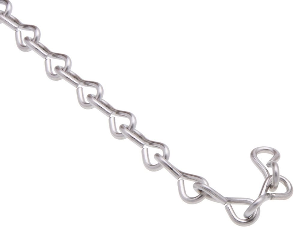 JC12C MET #12 JACK CHAIN 100FT/REEL