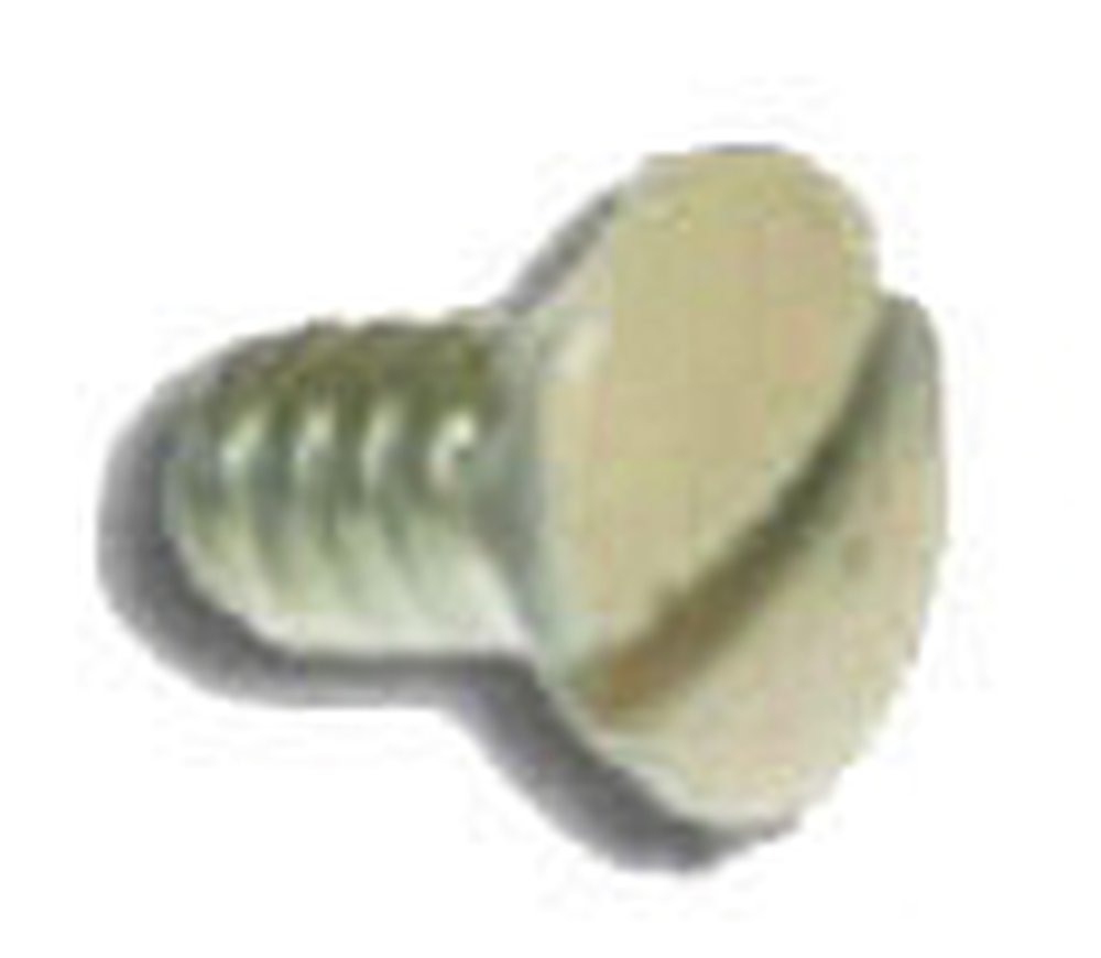 SPD384 MET 6-32X1 WHT DEC SW PLT