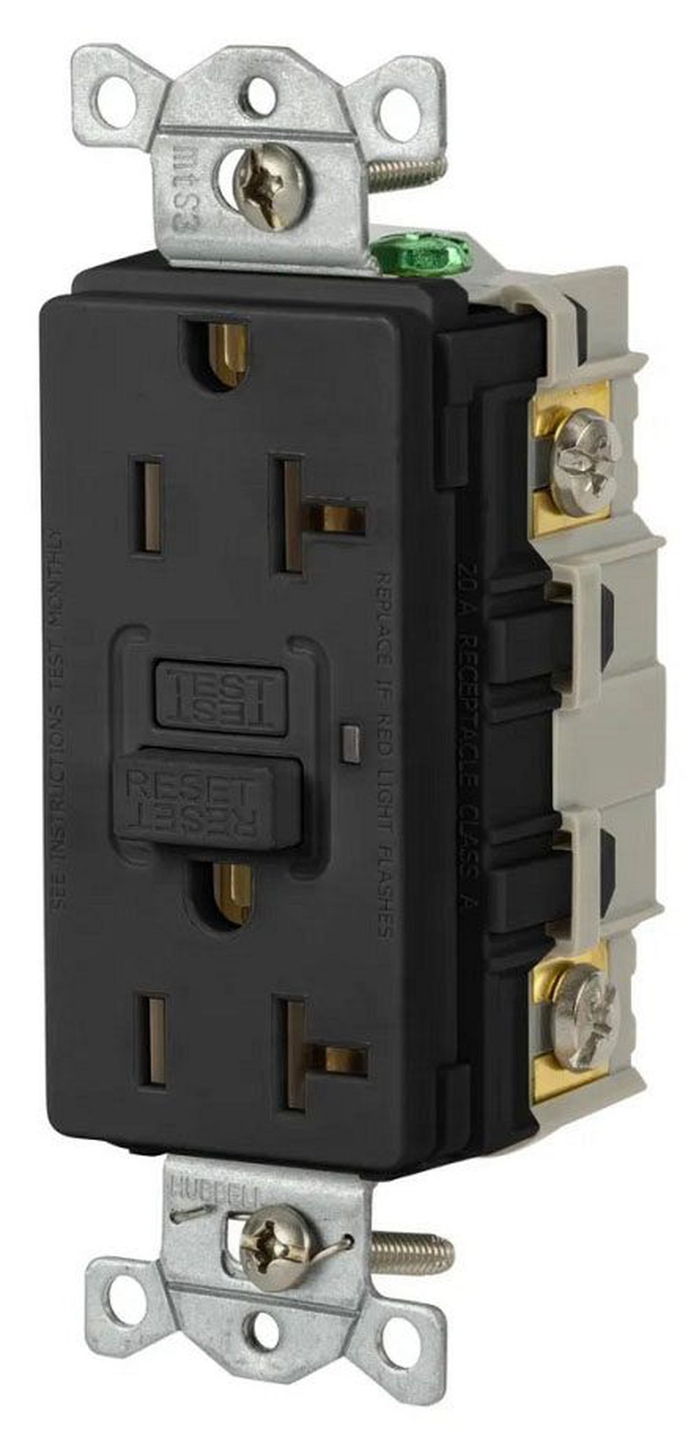 GFR20BLK HUBBELL 20A 125VAC COMM