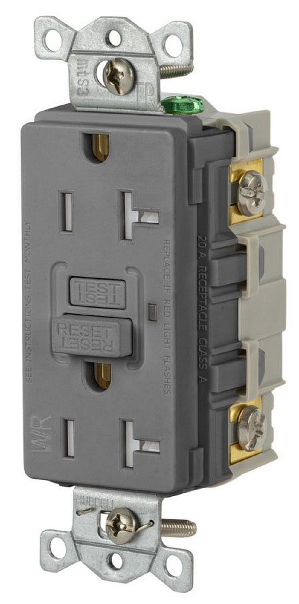 GFRTW20GRY HUBBELL 20A 125VAC COMM