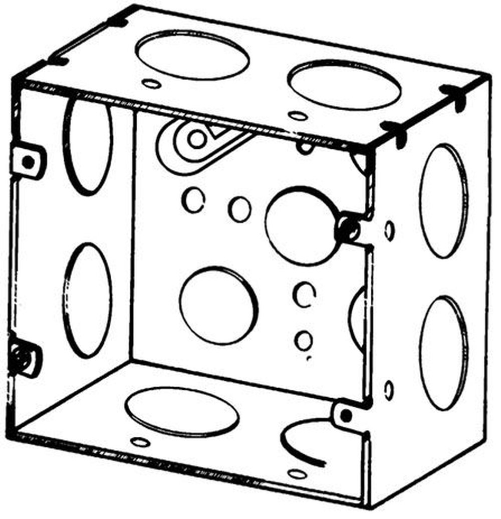4SJD1 APP 4-11/16 SQ BOX 2-1/8 DEEP