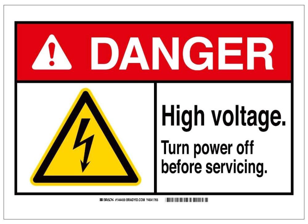 144459 BRADY B302 3.5X5 ANSI