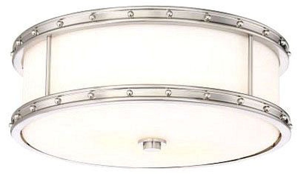 827-84 MINKA FLUSH MOUNT BRUSHED