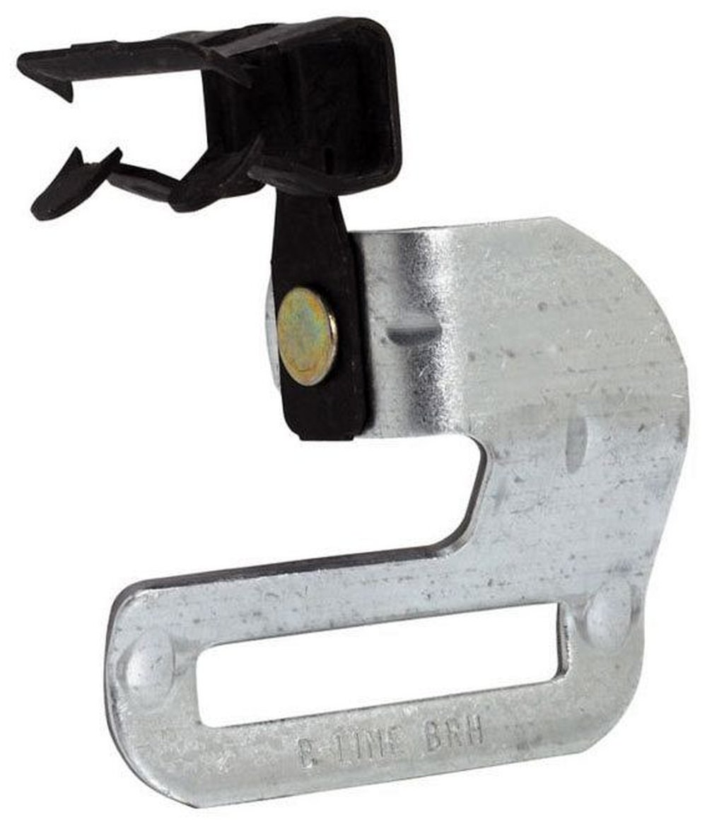 BH-5-8-R B-LINE STRAP HANGER, RIGHT AGL, 5/16" TO 1/2" FLANGE