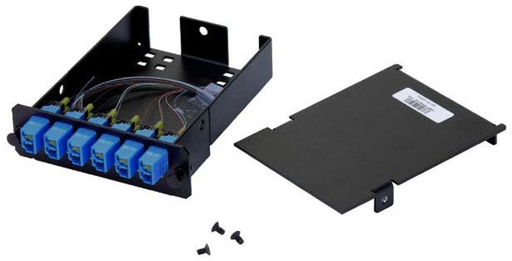 FCS9N-12-10R PANDUIT OPTICOM LC SPLICE CASSETTE OS2, 12 FIBE