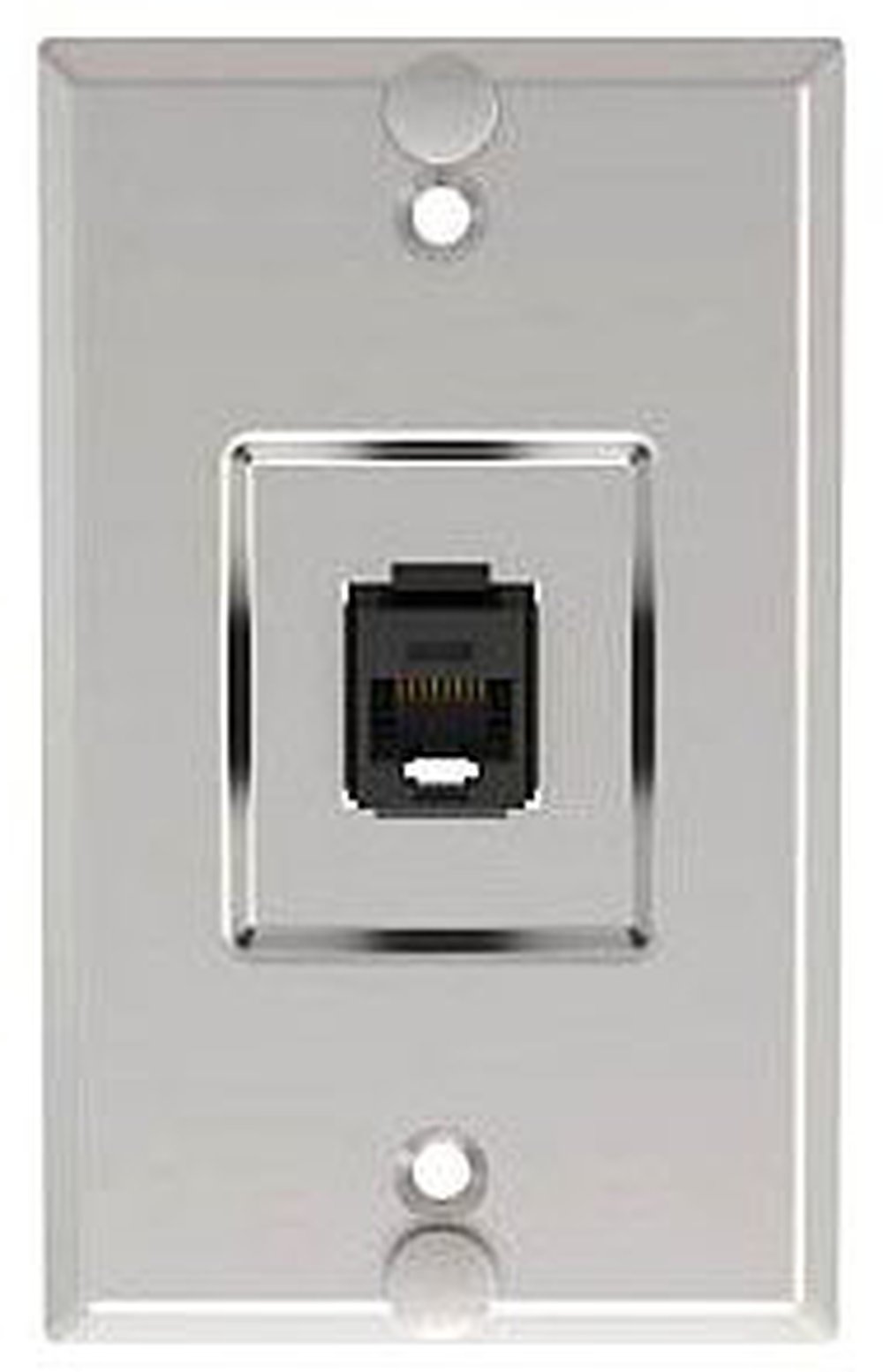 KWPK5E PAN SS KEYSTONE PHONE PLATE