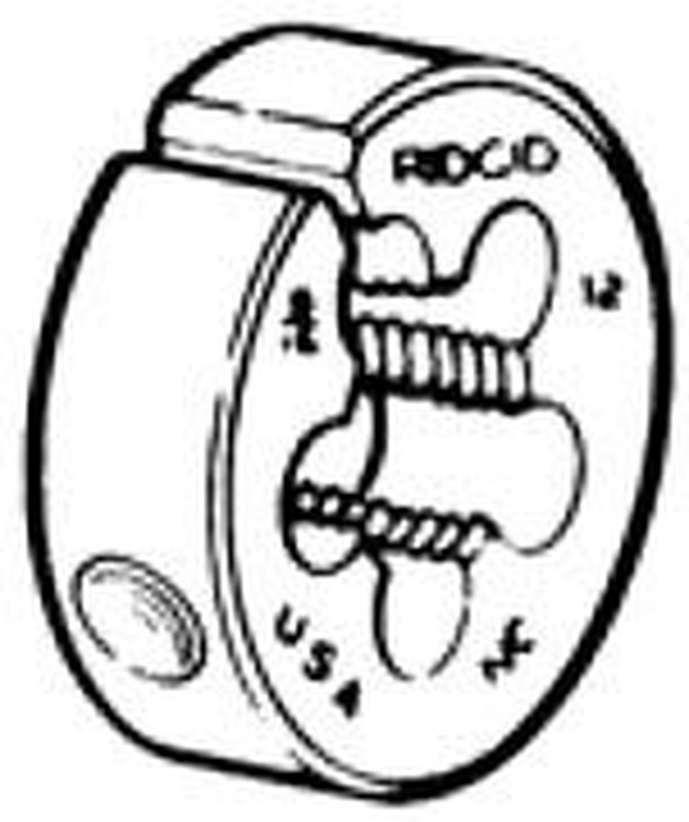 38350 RID DIE BUTTON 7/16-14 UNC