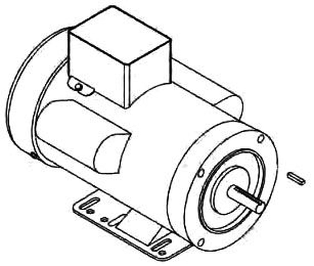 65042 RIDGE MOTOR 120V 60HZ 2HP