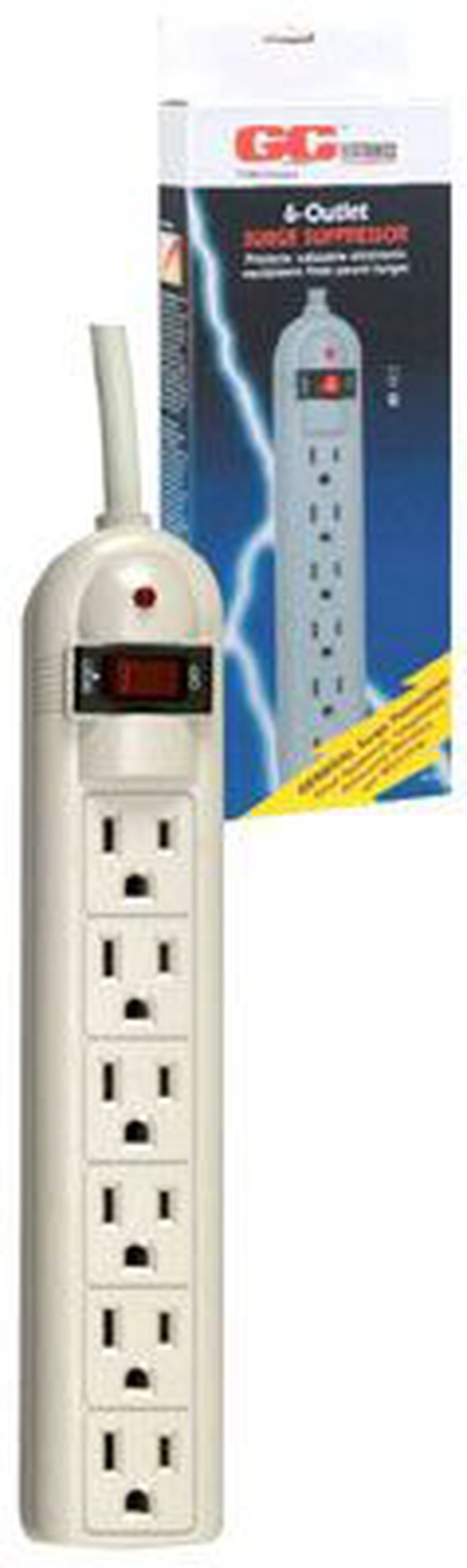 GC THORSEN 64-661 6 OUTLET SURGE